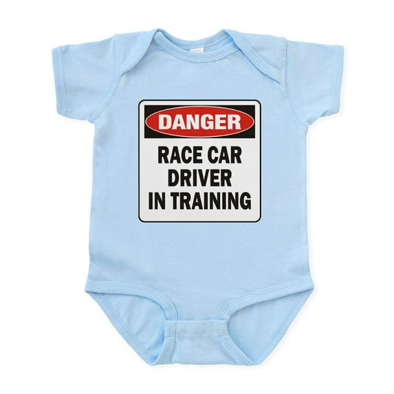 CafePress - Race Driver Infant Bodysuit - Baby Light Bodysuit, Size Newborn - 24 Months