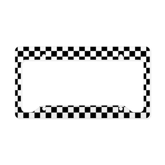 CafePress - Racing License Plate Holder - Aluminum License Plate Frame, License Tag Holder