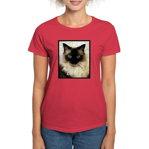 CafePress - Ragdoll_Lover1 T Shirt - Women's Traditional Fit Dark T-Shirt