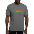 thumbnail image 1 of CafePress - Rainbow American Flag Men's Comfort Colors® T Shir - Mens Comfort Colors Shirt, 1 of 5