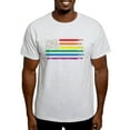 thumbnail image 1 of CafePress - Rainbow American Flag T Shirt - Men's Classic Graphic T-Shirt, 1 of 4