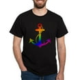 thumbnail image 1 of CafePress - Rainbow Anchor T Shirt - Men's Classic Graphic Cotton T-Shirt, 1 of 4