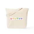 thumbnail image 1 of CafePress - Rainbow Bees Tote Bag - Unisex Canvas Tote Bag, Beige, 1-Piece, 1 of 9