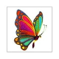 thumbnail image 1 of CafePress - Rainbow Butterfly Rectangle Sticker - Square Sticker 3" x 3", 1 of 1