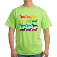 thumbnail image 1 of CafePress - Rainbow Dachshunds Light T Shirt - Light T-Shirt - CP, 1 of 4