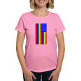 thumbnail image 1 of CafePress - Rainbow Flag Women's Dark T Shirt - Women's Traditional Fit Dark T-Shirt, 1 of 4