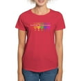 thumbnail image 1 of CafePress - Rainbow Happy Chanukah Women's Dark T Shirt - Women's Traditional Fit Dark T-Shirt, 1 of 4