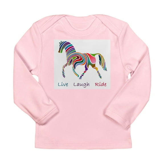 CafePress - Rainbow Horse Gift Long Sleeve Infant T Shirt - Long Sleeve Infant T-Shirt
