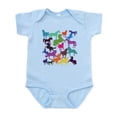 thumbnail image 1 of CafePress - Rainbow Horses Body Suit - Baby Light Bodysuit, Size Newborn - 24 Months, 1 of 4