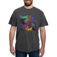 thumbnail image 1 of CafePress - Rainbow Horses T Shirt - Mens Comfort Colors Shirt, 1 of 5