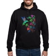 thumbnail image 1 of CafePress - Rainbow Hummingbird On Trumpet Vine Hoodie (Dark) - Pullover Hoodie, Classic, Comfortable Hooded Sweatshirt, 1 of 4