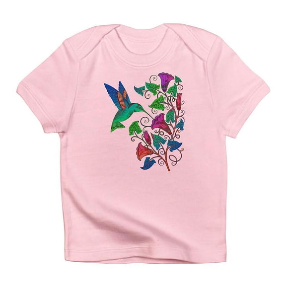CafePress - Rainbow Hummingbird On Trumpet Vine Infant T Shirt - Infant T-Shirt