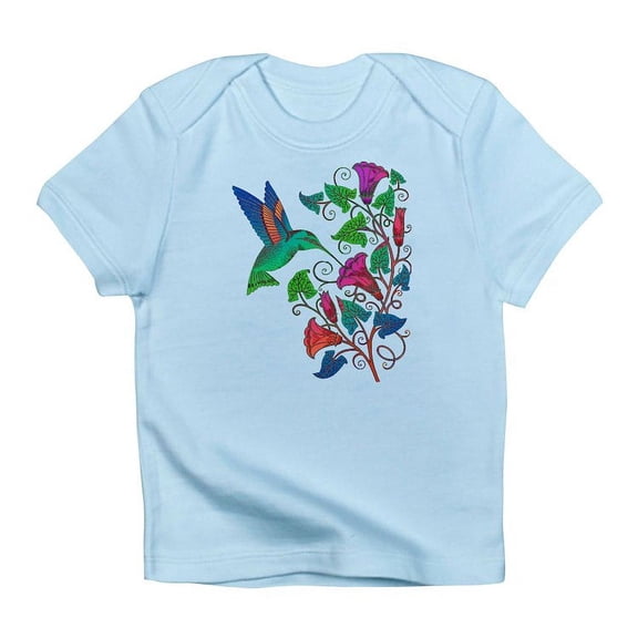 CafePress - Rainbow Hummingbird On Trumpet Vine Infant T Shirt - Infant T-Shirt