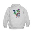 thumbnail image 1 of CafePress - Rainbow Hummingbird On Trumpet Vine - Kids Hooded Sweatshirt, Classic Hoodie, 1 of 4