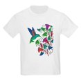 thumbnail image 1 of CafePress - Rainbow Hummingbird On Trumpet Vine Kids Light T S - Light T-Shirt Kids XS-XL, 1 of 4