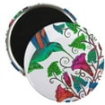 thumbnail image 1 of CafePress - Rainbow Hummingbird On Trumpet Vine Magnets - 2.25" Round Magnet, Refrigerator Magnet, Button Magnet Style, 1 of 3