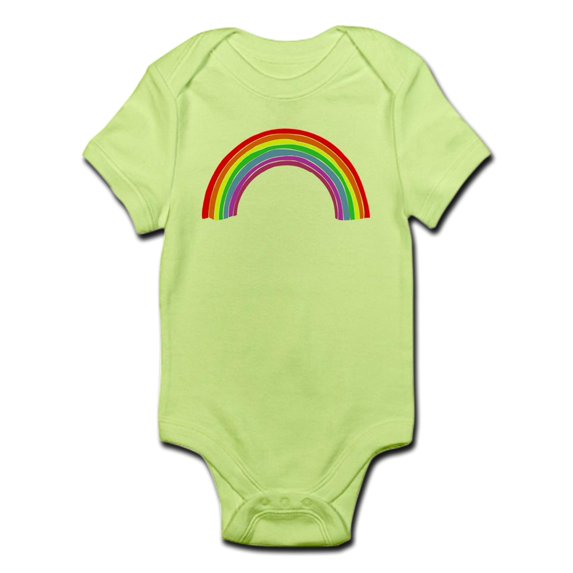 CafePress - Rainbow Infant Creeper - Baby Light Bodysuit