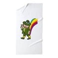 thumbnail image 1 of CafePress - Rainbow Leprechauns - Large Beach Towel, Soft 30"x60" Towel with Unique Design, 1 of 3