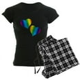 thumbnail image 1 of CafePress - Rainbow Love Pajamas - Women's Dark Pajamas, 1 of 4