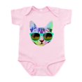 thumbnail image 1 of CafePress - Rainbow Music Cat Body Suit - Baby Light Bodysuit, Size Newborn - 24 Months, 1 of 4