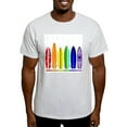 thumbnail image 1 of CafePress - Rainbow Surf Ash Grey T Shirt - Men's Classic Graphic T-Shirt, 1 of 4