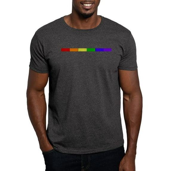 CafePress - Rainbow T Shirt - Men's Classic Graphic Cotton T-Shirt