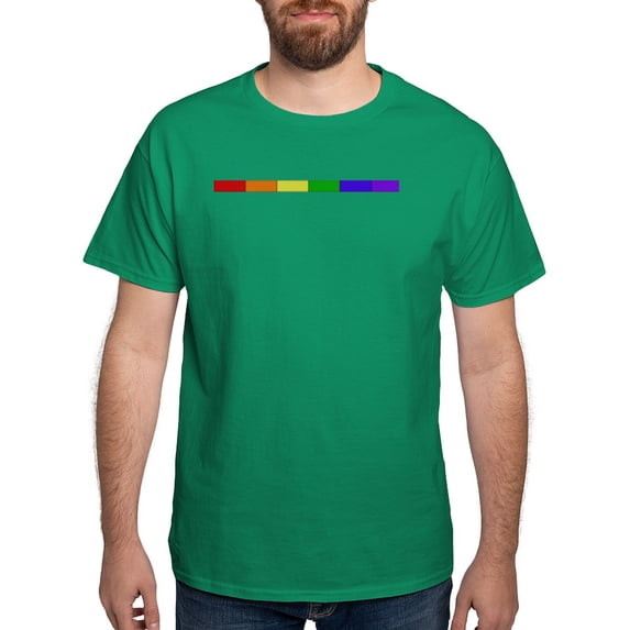 CafePress - Rainbow T Shirt - Men's Classic Graphic Cotton T-Shirt