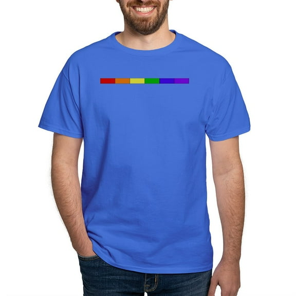 CafePress - Rainbow T Shirt - Men's Classic Graphic Cotton T-Shirt