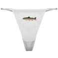 thumbnail image 1 of CafePress - Rainbow Trout Stream Classic Thong - Women's Sexy Novelty Thong Panties Underwear, 1 of 4
