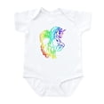 thumbnail image 1 of CafePress - Rainbow Unicorn Infant Bodysuit - Baby Light Bodysuit, Size Newborn - 24 Months, 1 of 4