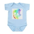 thumbnail image 1 of CafePress - Rainbow Unicorn Infant Bodysuit - Baby Light Bodysuit, Size Newborn - 24 Months, 1 of 4