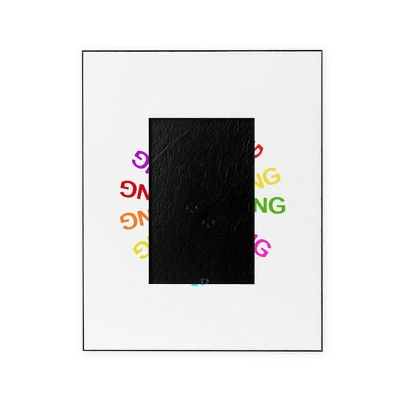CafePress - Rainbow Wheel Of Learning - Decorative 8x10 Picture Frame
