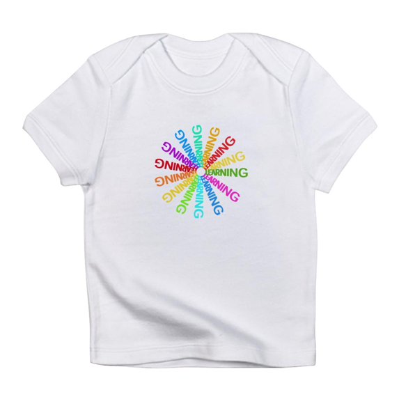 CafePress - Rainbow Wheel Of Learning T Shirt - Infant T-Shirt