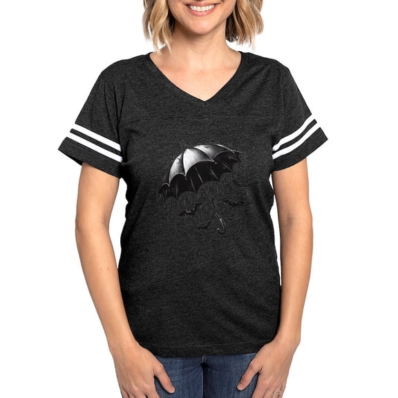 CafePress - Raining Bats Women's Football T Shirt - Womens Football Shirt