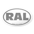 thumbnail image 1 of CafePress - Raleigh, NC Oval Sticker - Sticker (Oval), 1 of 1