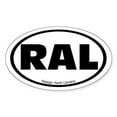 thumbnail image 1 of CafePress - Raleigh, NC Oval Sticker - Sticker (Oval), 1 of 1