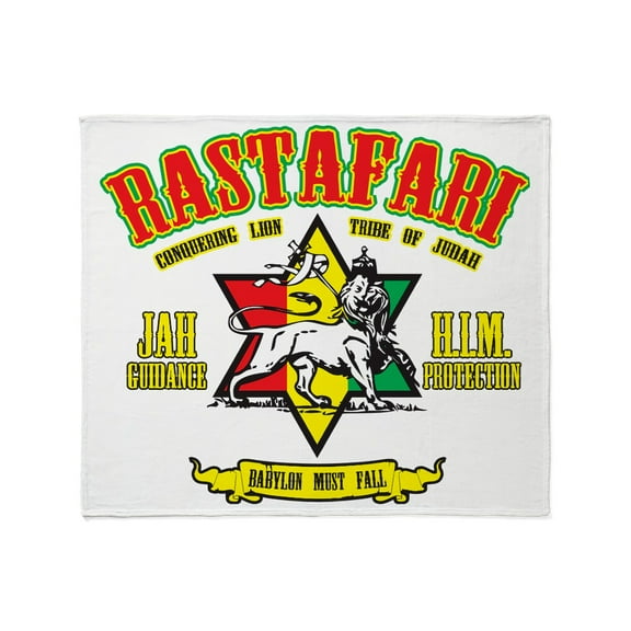 CafePress - Rastafari Throw Blanket - Soft Fleece Throw Blanket, 50"x60" for All Ages