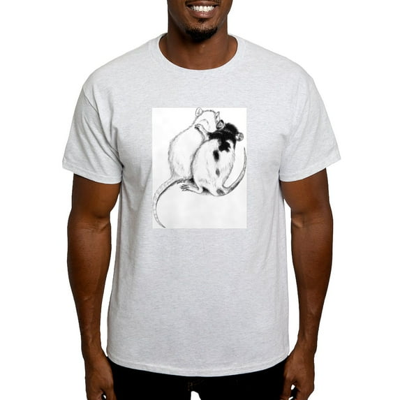 CafePress - Rat Hug T Shirt - Men's Classic Graphic T-Shirt