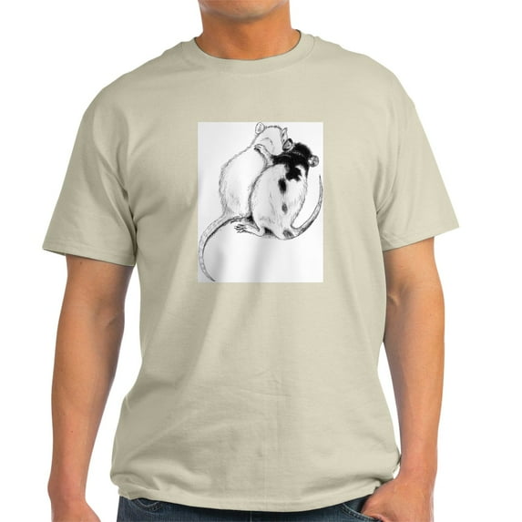 CafePress - Rat Hug T Shirt - Men's Classic Graphic T-Shirt