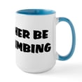 thumbnail image 1 of CafePress - Rather B Rock Climbing Large Mug - 15 oz Ceramic Large White Novelty Mug, 1 of 4