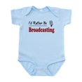 thumbnail image 1 of CafePress - Rather Be Broadcasting Infant Bodysuit - Baby Light Bodysuit, Size Newborn - 24 Months, 1 of 4