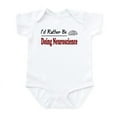 thumbnail image 1 of CafePress - Rather Be Doing Neuroscience Infant Bodysuit - Baby Light Bodysuit, Size Newborn - 24 Months, 1 of 4