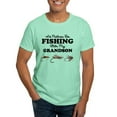 thumbnail image 1 of CafePress - Rather Be Fishing Grandson Dark T Shirt - Men's Classic Graphic Cotton T-Shirt, 1 of 4