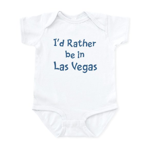 CafePress - Rather Be In Las Vegas Infant Bodysuit - Baby Light Bodysuit, Size Newborn - 24 Months