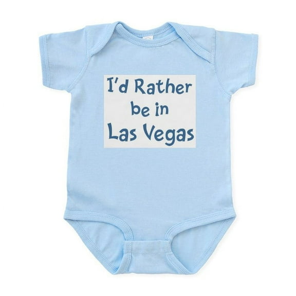 CafePress - Rather Be In Las Vegas Infant Bodysuit - Baby Light Bodysuit, Size Newborn - 24 Months
