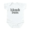 thumbnail image 1 of CafePress - Rather Be Investing Infant Bodysuit - Baby Light Bodysuit, Size Newborn - 24 Months, 1 of 4
