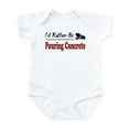 thumbnail image 1 of CafePress - Rather Be Pouring Concrete Infant Bodysuit - Baby Light Bodysuit, Size Newborn - 24 Months, 1 of 4