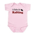 thumbnail image 1 of CafePress - Rather Be Rafting Infant Bodysuit - Baby Light Bodysuit, Size Newborn - 24 Months, 1 of 4