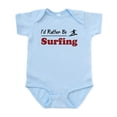 thumbnail image 1 of CafePress - Rather Be Surfing Infant Bodysuit - Baby Light Bodysuit, Size Newborn - 24 Months, 1 of 4