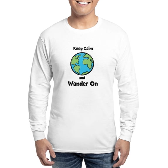 CafePress - Rather Be Wandering Long Sleeve T Shirt - Unisex Cotton Long Sleeve T-Shirt